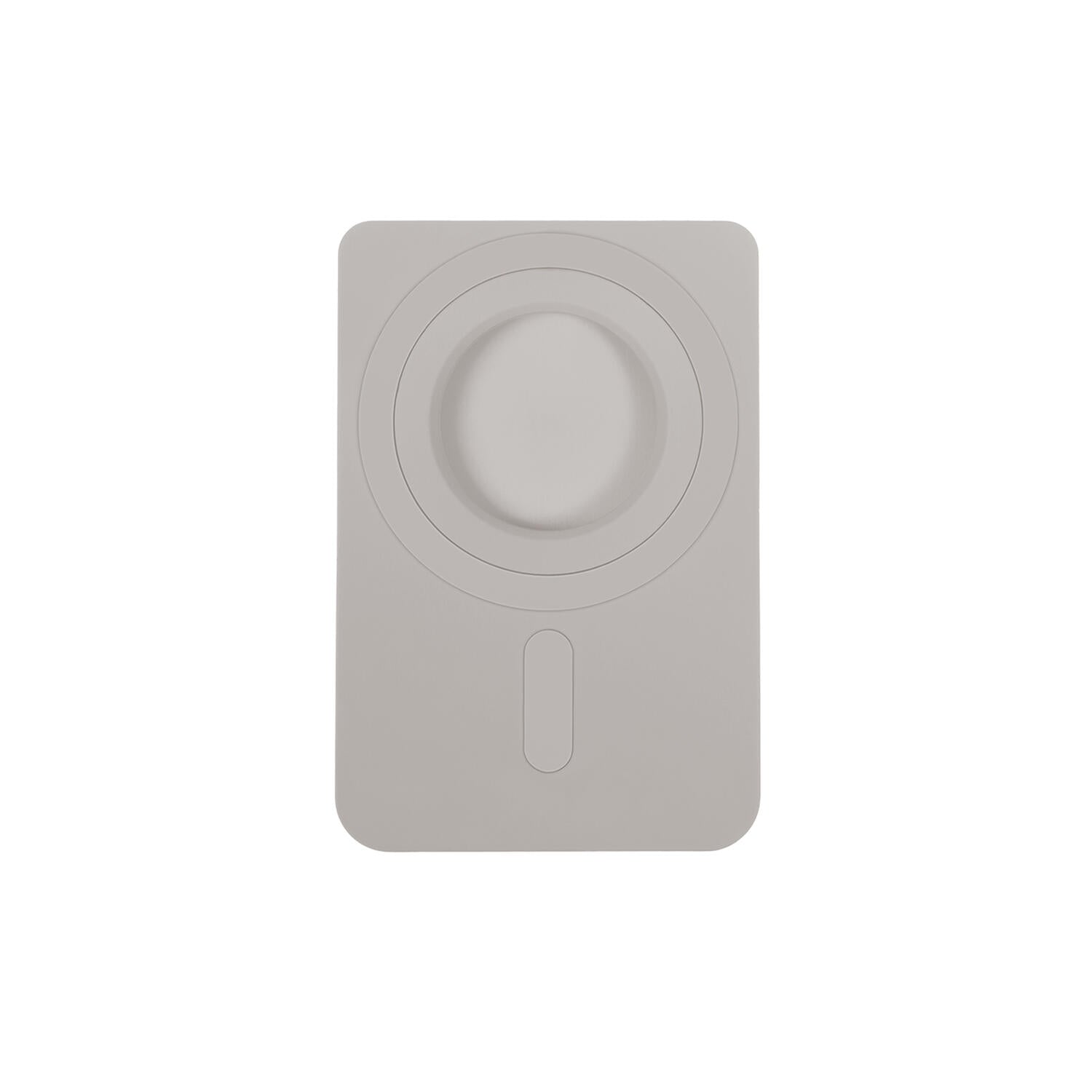 Silicone Magsafe Compatible kortholder - Wool Gray